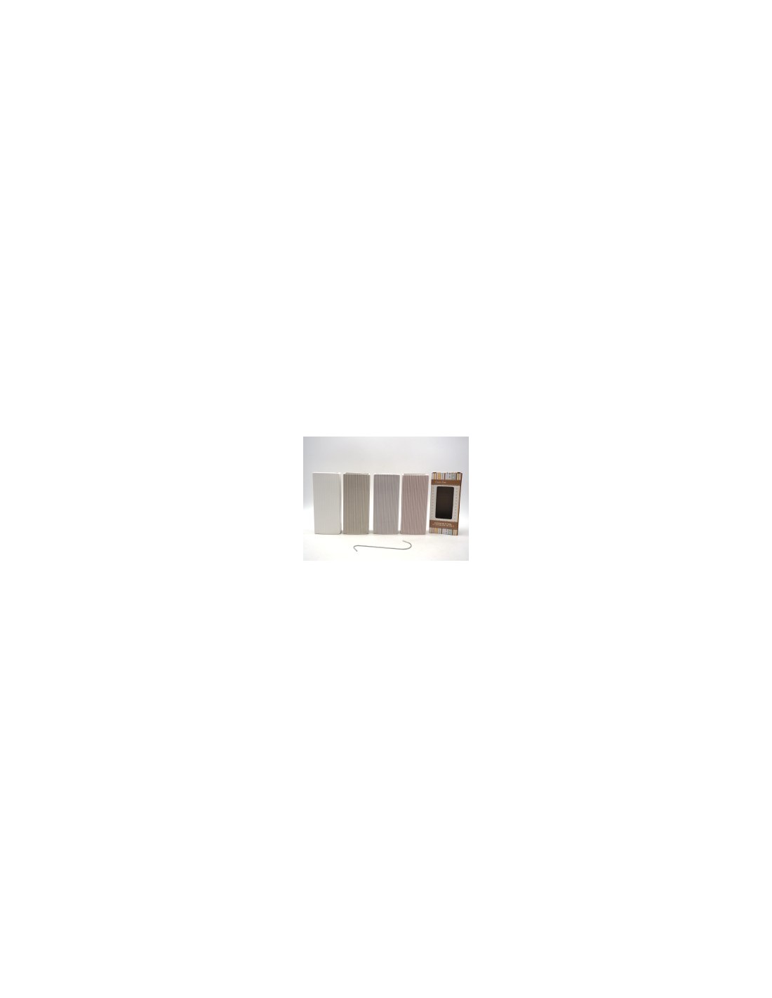 EVAPORATORE RETTANGOLARE 18X7,5X3,5CM RIGATO 4 COLORI su TreG Ingrosso