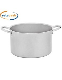 PENTOLA ALLUMINIO 14961 30CM WHITE LINE su TreG Ingrosso