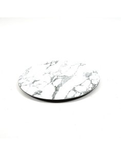 SOTTOPIATTO MARBLE D33CM EFFETTO MARMO su TreG Ingrosso
