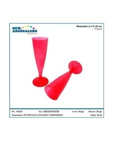 CONF 6 FLUTE 45623 ROSSI su TreG Ingrosso
