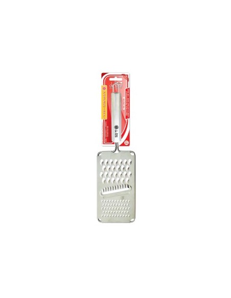 543 GRATTUGIA 3 FUNZIONI INOX 30X9CM su TreG Ingrosso
