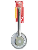 737 PINZA SCOLA FRITTO INOX 12X30CM su TreG Ingrosso