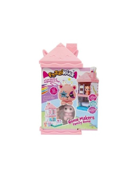 FUZZIKINS FUZ00001 PLAYSET CASA CON 2 PERSONAGGI su TreG Ingrosso