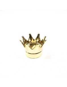 CORONA IN CERAMICA 15,5X10,5CM ORO su TreG Ingrosso