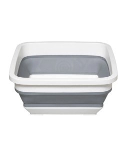 BACINELLA 164752 8LT RETRAIBILE BIANCO/GRIGIO su TreG Ingrosso