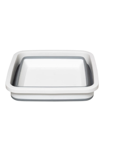 BACINELLA 164752 8LT RETRAIBILE BIANCO/GRIGIO su TreG Ingrosso