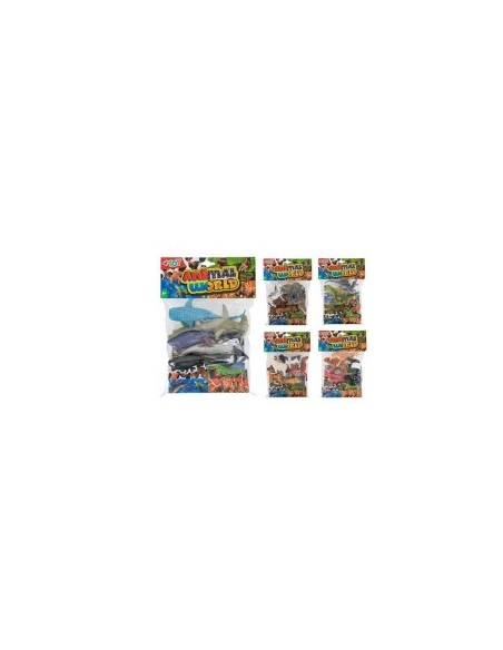 BUSTA ANIMALI 41514 4 PEZZI MODELLI ASSORTITI su TreG Ingrosso