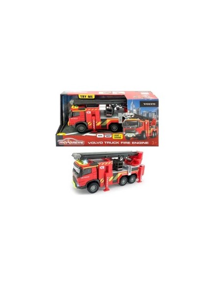 MAJORETTE 213713000038 CAMION POMPIERI VOLVO LUCI SUONI su TreG Ing...