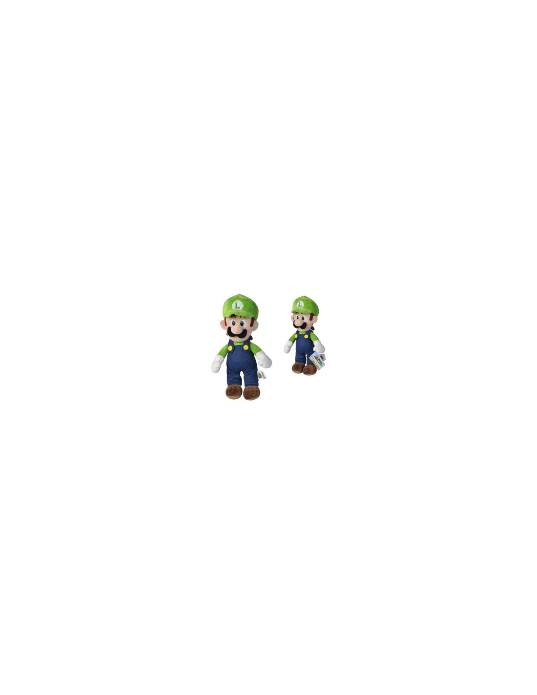 SUPERMARIO 109231011 LUIGI PELUCHE 30CM su TreG Ingrosso