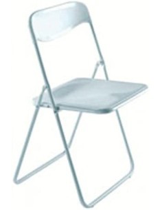 SEDIA PIEGHEVOLE POKER PLASTICA NERO su TreG Ingrosso