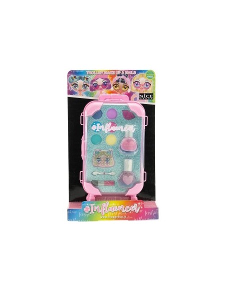 INFLUENCER 92000 TROLLEY MAKE-UP NAILS su TreG Ingrosso