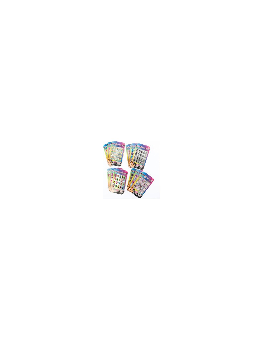 INFLUENCER 92051 SET 20 DECORI UNGHIE su TreG Ingrosso