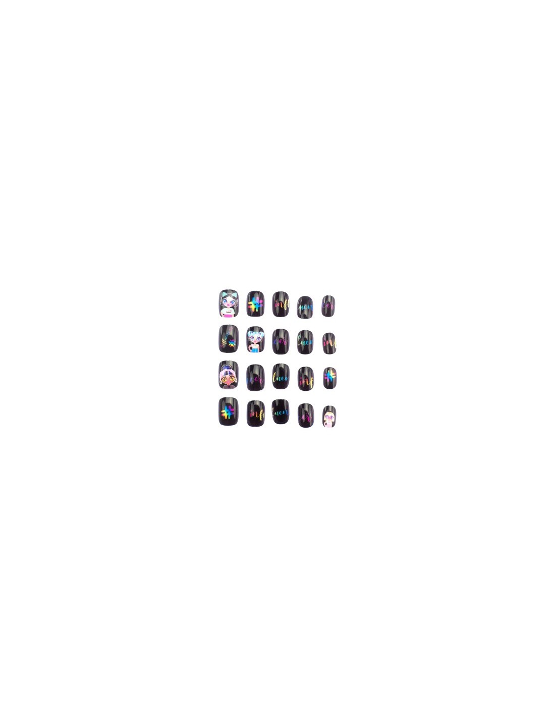 INFLUENCER 92051 SET 20 DECORI UNGHIE su TreG Ingrosso