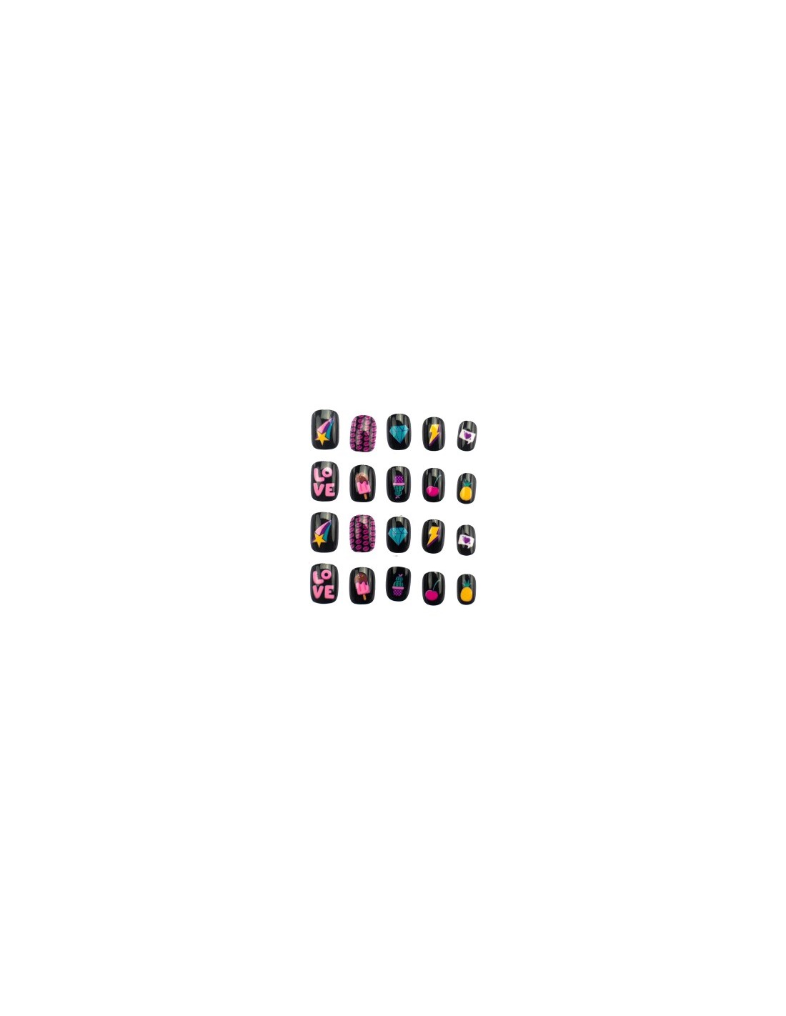 INFLUENCER 92051 SET 20 DECORI UNGHIE su TreG Ingrosso
