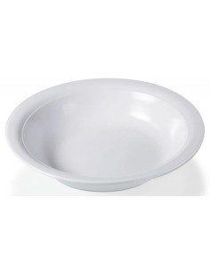 PIATTO FONDO 22CM BIANCO su TreG Ingrosso