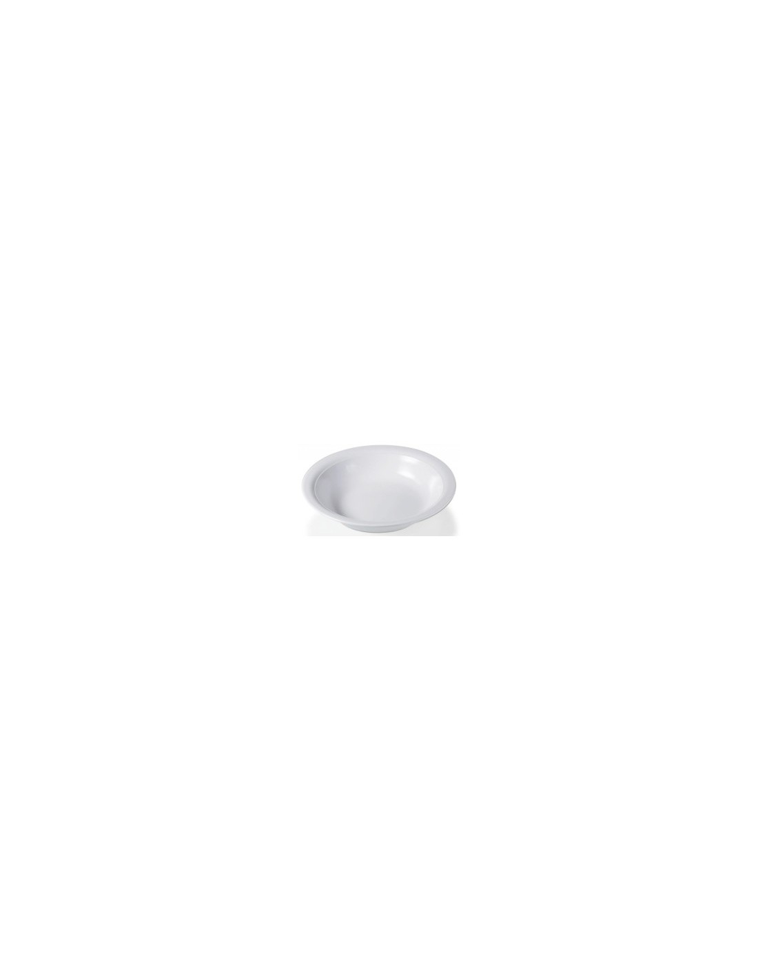 PIATTO FONDO 22CM BIANCO su TreG Ingrosso