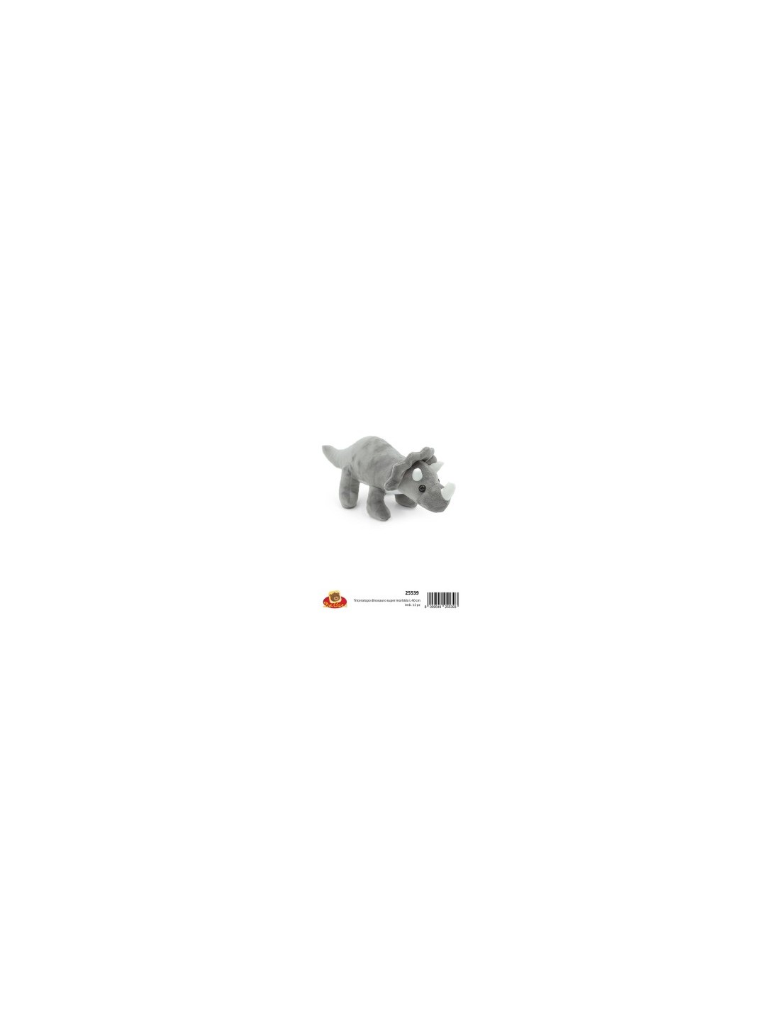 PELUCHE 25539 TRICERATOPO 40CM su TreG Ingrosso
