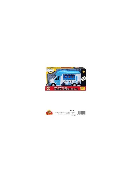 FURGONE FAST FOOD 37419 FRIZIONE LUCI SUONI su TreG Ingrosso