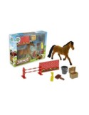 GEO NATURE 67273 PLAYSET CAVALLO SALTO AGLI OSTACOLI su TreG Ingrosso