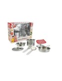 GRANDE CHEF 67969 SET PENTOLINE METALLO 8 PEZZI su TreG Ingrosso