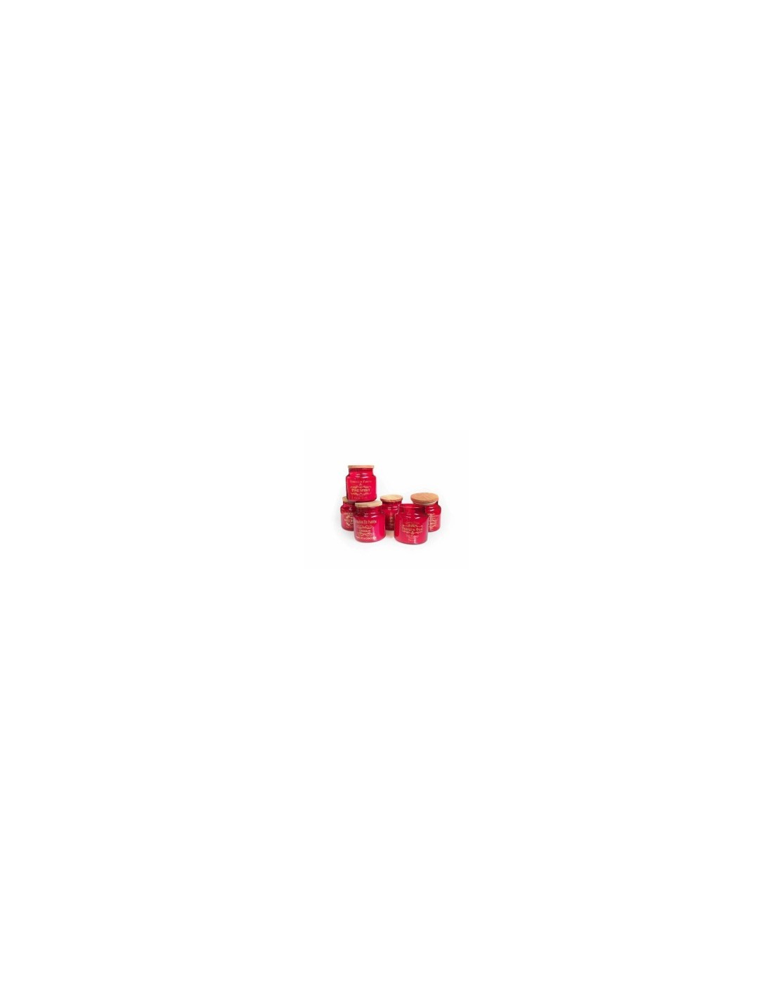 CANDELA IN BARATTOLO 500GR TAPPO LEGNO FRAGRANZE ASSORTITE su TreG ...