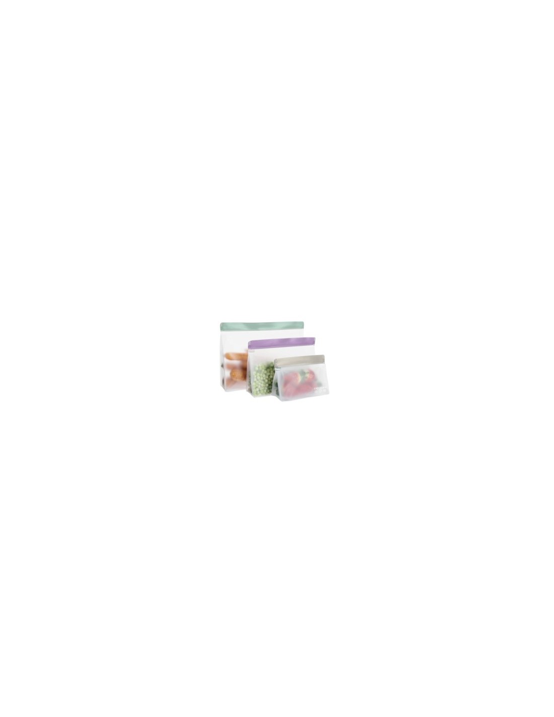 SET 3 BUSTE 04GD2596 PER ALIMENTI CHIUSURA ERMETICA su TreG Ingrosso