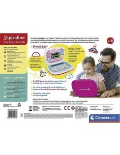 SAPIENTINO 16403 IL MIO PRIMO LAPTOP ROSA su TreG Ingrosso