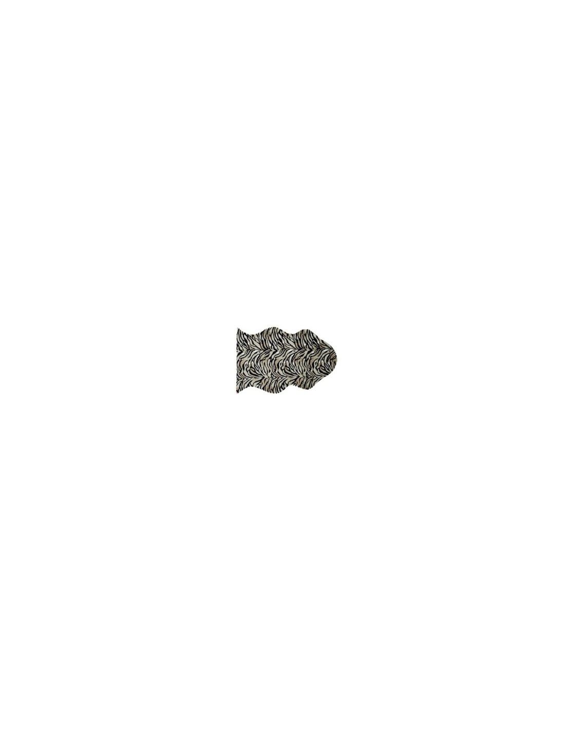 TAPPETO TX185523 ACRILICO 60X90CM TIGRATO 560GR su TreG Ingrosso