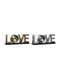 OROLOGIO DA TAVOLO RE198986 LOVE 39X8X15CM ASSORTITO su TreG Ingrosso