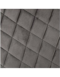 POLTRONA 157153A MARLO VELLUTO GRIGIO su TreG Ingrosso