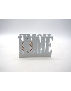 PORTASALVIETTE 71397 HOME METALLO BIANCO 15X10X4CM su TreG Ingrosso