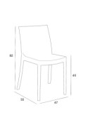 SEDIA MATRIX TORTORA su TreG Ingrosso