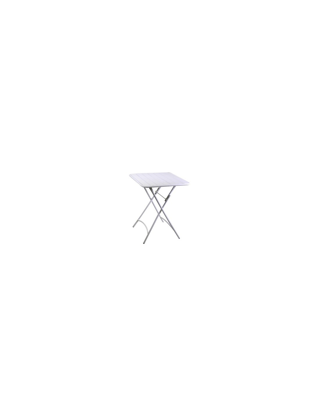 TAVOLO 646021 ROVIGO PIEGHEVOLE 80X80 BIANCO su TreG Ingrosso