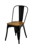 SEDIA 804188 BRISTOL NERO SEDUTA LEGNO su TreG Ingrosso
