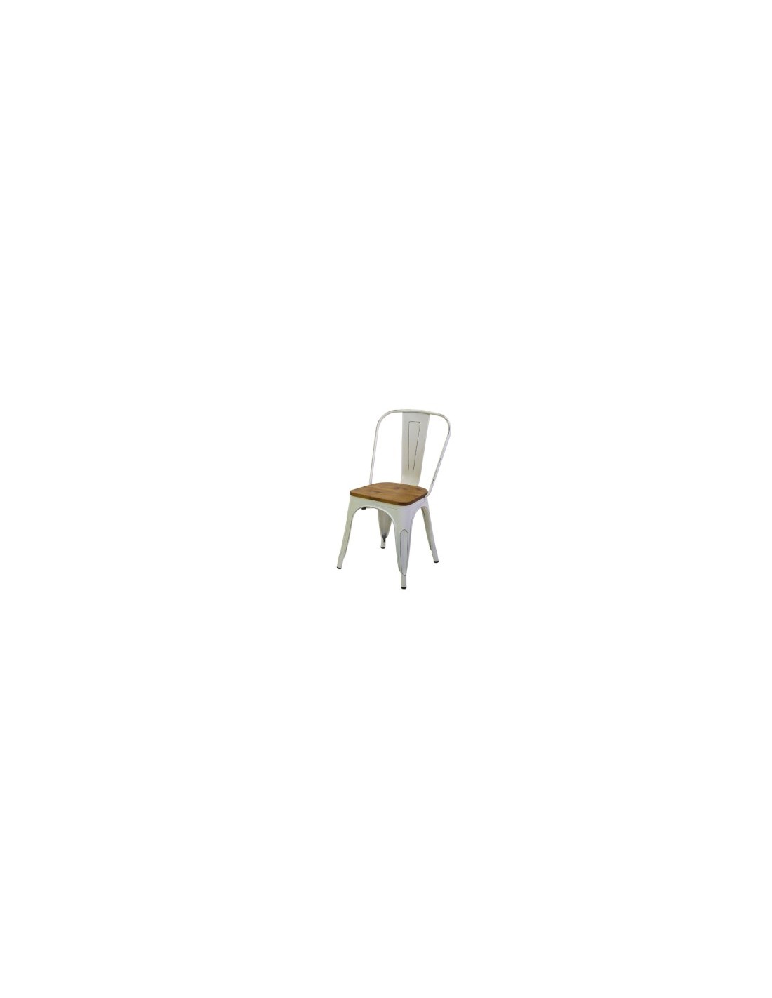 SEDIA 804189 BRISTOL BIANCO SEDUTA LEGNO su TreG Ingrosso