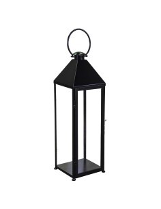 LANERNA 372679 METALLO NERO 30X30X100CM su TreG Ingrosso
