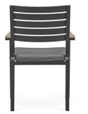Sedia Belmar Bizzotto con braccioli integrati - 0663164 | TreG Ingrosso