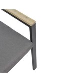 Sedia Belmar Bizzotto con braccioli integrati - 0663164 | TreG Ingrosso