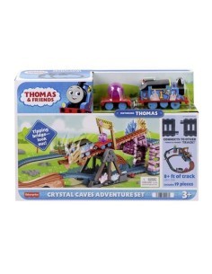 THOMAS FRIENDS HMC28 SET AVVENTURE GROTTE DI CRISTALLO su TreG Ingr...