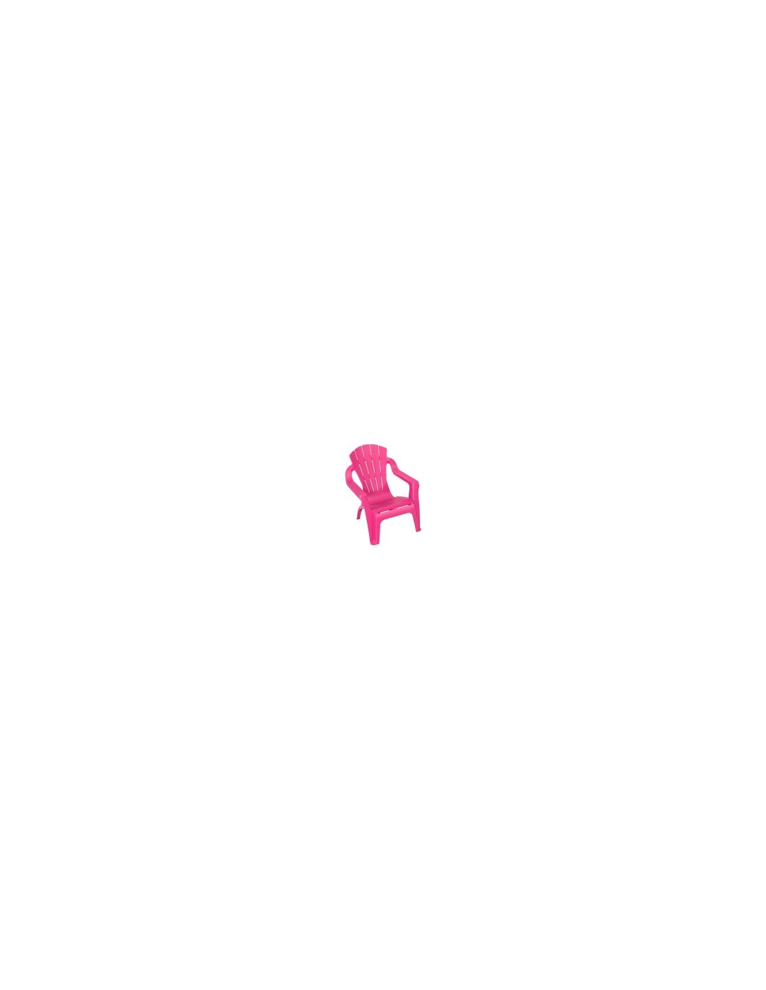 SEDIA BAMBINO 41331 FUCSIA CON BRACCIOLI su TreG Ingrosso