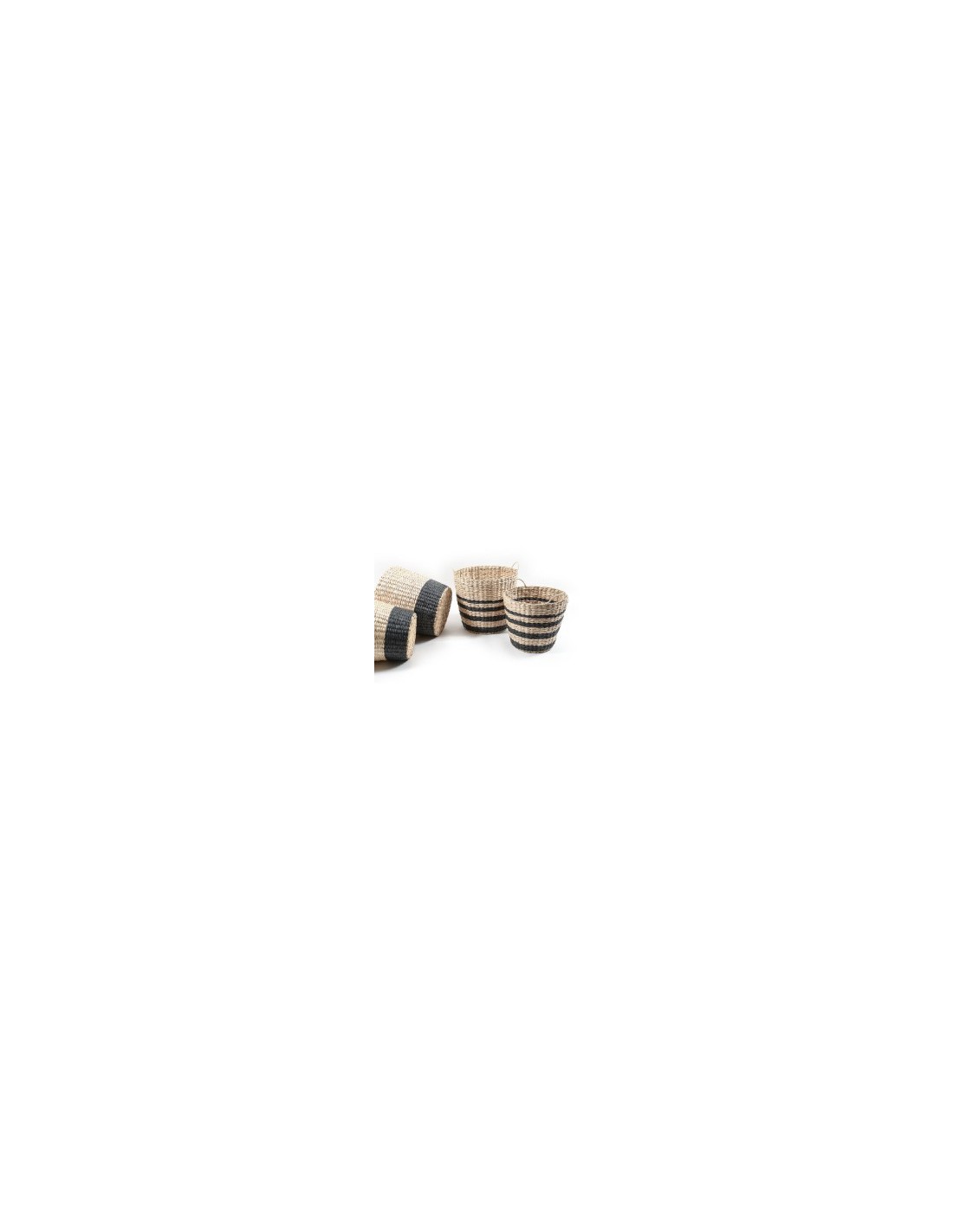 CESTA 10974 2 MIS INTRECCIATA 38X33CM ASSORTITO su TreG Ingrosso