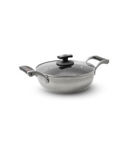 CHEF TEGAME 2M 28CM COPERCHIO VETRO INDUZIONE su TreG Ingrosso