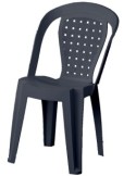 SEDIA NORMA BISTROT ANTRACITE su TreG Ingrosso