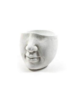VASO 35223 CEMENTO 17X15X15CM su TreG Ingrosso