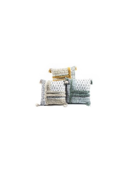 CUSCINO 49374 FRANGE 45X45CM ASSORTITO su TreG Ingrosso