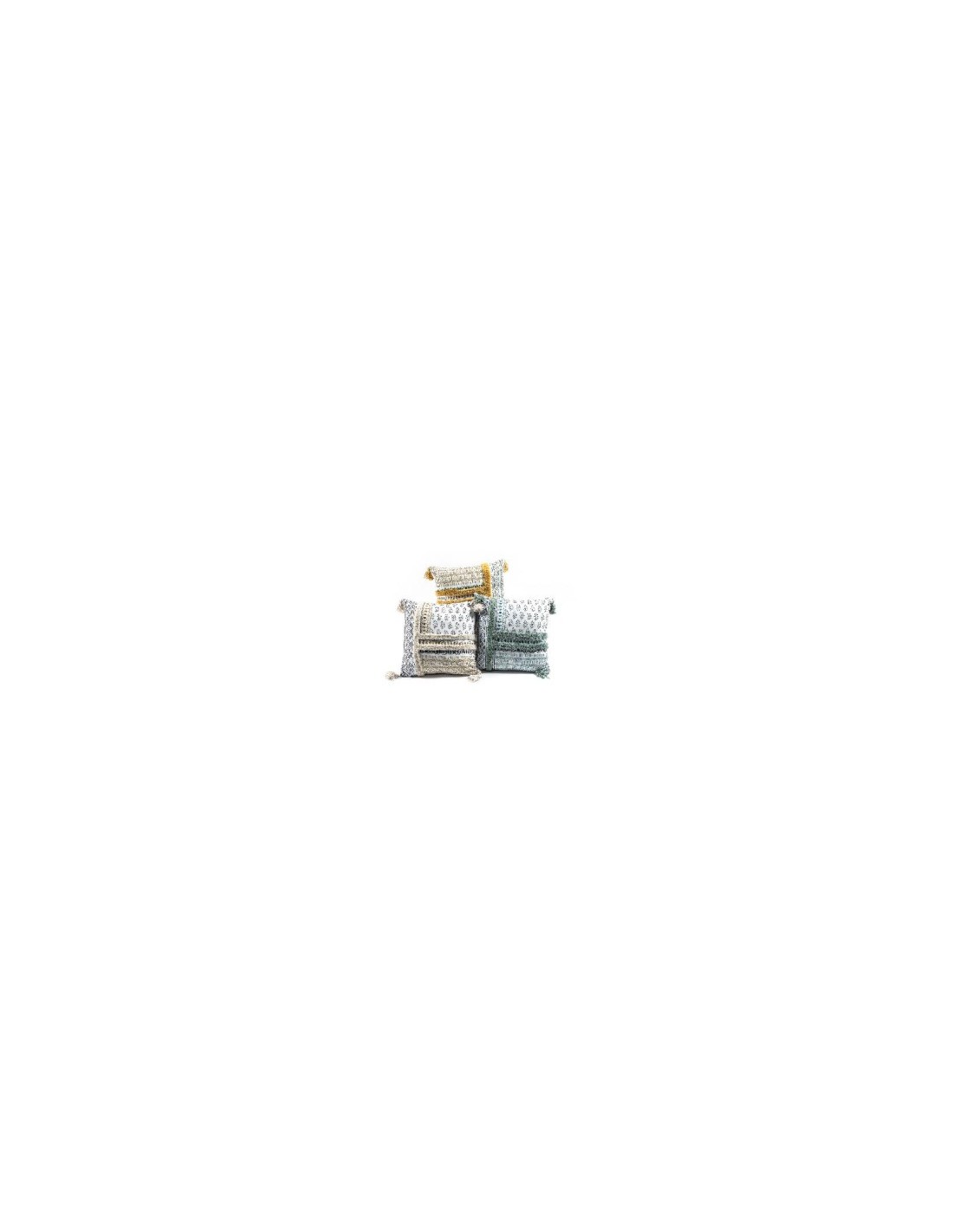 CUSCINO 49374 FRANGE 45X45CM ASSORTITO su TreG Ingrosso