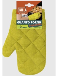 GUANTO FORNO TRAPUNTATO COLORI ASSORTITI su TreG Ingrosso
