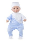 REBORN BAMBOLA 0447 PETITE STAR VESTITO AZZURRO su TreG Ingrosso