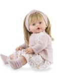 REBORN BAMBOLA 1902 LEONOR VESTITO ROSA su TreG Ingrosso