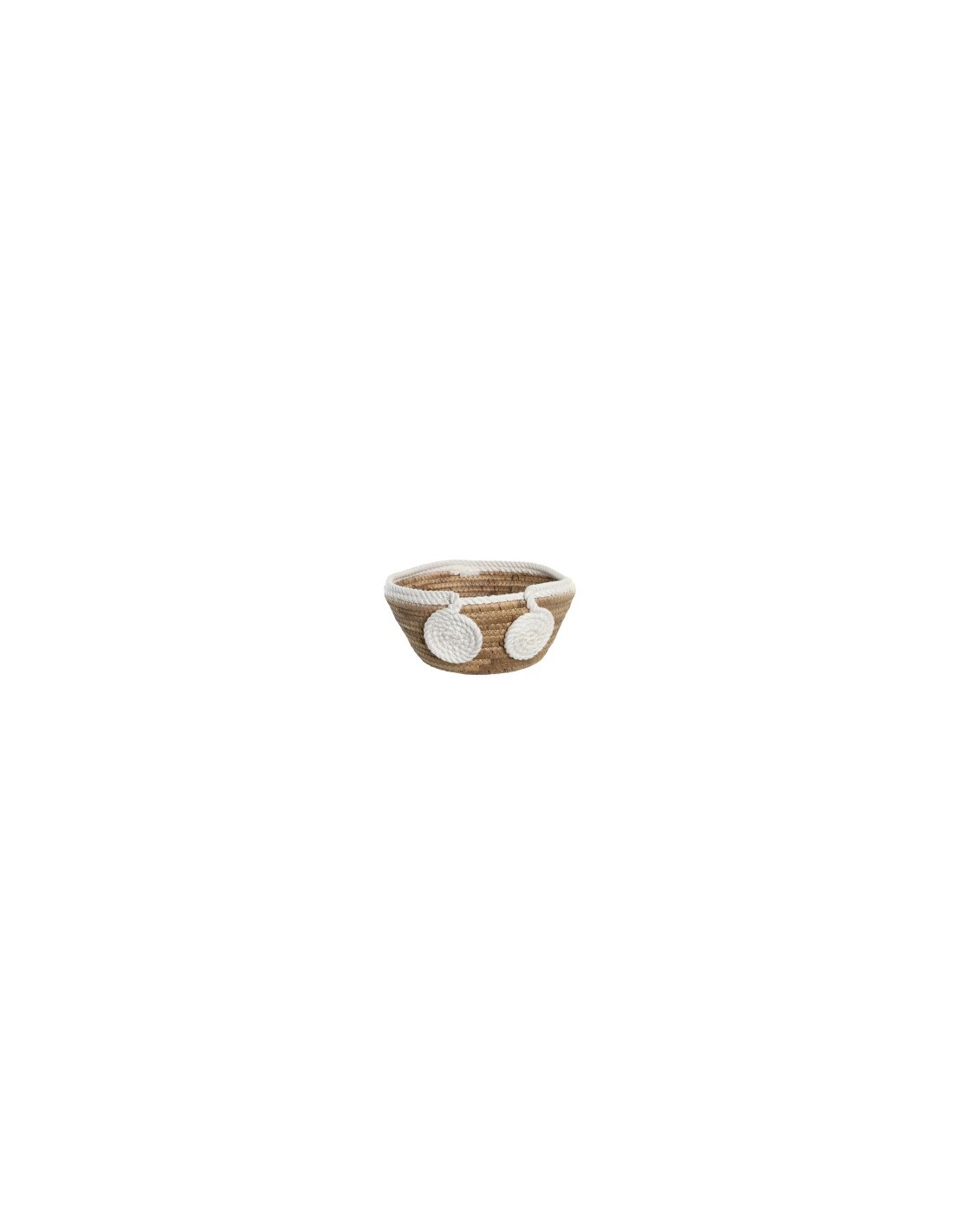 CENTROTAVOLA BD205046 CORDA 30X30X14CM NATURALE su TreG Ingrosso